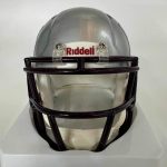 Autographed/Signed Johnny Manziel 12 Heisman Texas A&M Aggies College Football Silver Flash Mini Helmet Beckett BAS COA - Image 4