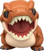 Mattel Jurassic World Bite Club Dinosaur Action Figure & Accessory, Tyrannosaurus Rex Chubby-Stylized Toy Collectible - Image 4
