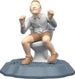 Mattel Jurassic World Bite Club Dinosaur Action Figure & Accessory, Tyrannosaurus Rex Chubby-Stylized Toy Collectible - Image 5