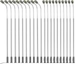 QWORK Model Railway Train Lamp Post, 20 Pcs 3V HO OO Scale LEDs Dual Heads Gauge Model Train Layout Landscape, Pathway Light Railway Train Micro Landscape Accessories - Image 7