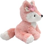 Lambs & Ivy Friendship Tree Plush Pink Woodland Fox Stuffed Animal Toy | 8.25 Inches Tall & 11 Inches from Nose to Tail, Plushie is Named Autumn, All Ages, Machine Washable - Image 4