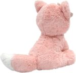 Lambs & Ivy Friendship Tree Plush Pink Woodland Fox Stuffed Animal Toy | 8.25 Inches Tall & 11 Inches from Nose to Tail, Plushie is Named Autumn, All Ages, Machine Washable - Image 5