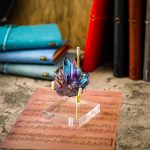 8 Pcs Adjustable Metal Arm Display Stand Crystal Holder Easel Display with Acrylic Base Easel Rock Mineral Stand for Geodes Mineral Agate Collection (Silver,1.57 x 1.57 x 2.95 Inches) - Image 7