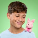 Disney Winnie the Pooh Perch'd Shoulder Plush Piglet Stuffed Animal | 4.75-inch, Wearable Plushie, Soft Toy for Fans, Girls, Boys, Kids, Ages 3 and Up, by Just Play - Image 3