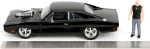 Jada Toys Fast & Furious Dom & Dodge Charger R/T, 1:24 Scale Build n' Collect Die-Cast Model Kit with 2.75" Die-Cast Figure, Black - Image 5