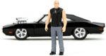 Jada Toys Fast & Furious Dom & Dodge Charger R/T, 1:24 Scale Build n' Collect Die-Cast Model Kit with 2.75" Die-Cast Figure, Black - Image 9