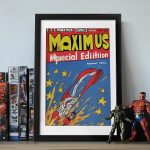 eletecpro Comic Book Frame, Acrylic Cover, Black, 8x12, 1-Pack | Double-sided Mat, Fits Current Single Comic Book up to 6 3/4" x 10 1/4" or 8x12 Photo, Wall Mount, Tabletop Display - Image 7