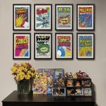 eletecpro Comic Book Frame, Acrylic Cover, Black, 8x12, 1-Pack | Double-sided Mat, Fits Current Single Comic Book up to 6 3/4" x 10 1/4" or 8x12 Photo, Wall Mount, Tabletop Display - Image 8