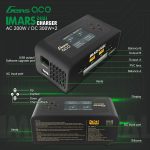 Gens Ace Imars Dual Lipo Charger 15A AC 200W DC 600W RC Charger（Black） - Image 5