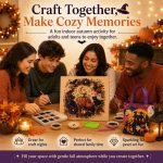 WRSFXV 2026 New Halloween Ghost Pearl Art DIY Kit, Spooky Cute 3D Diamond Painting Crafts for Adults, DIY Fall Home Decor Wall Art, Beginner DIY Seasonal Party Gift (E#) - Image 6
