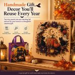 WRSFXV 2026 New Halloween Ghost Pearl Art DIY Kit, Spooky Cute 3D Diamond Painting Crafts for Adults, DIY Fall Home Decor Wall Art, Beginner DIY Seasonal Party Gift (E#) - Image 7