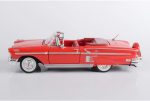 Motor Max 1:24 W/B American Classics 1958 Chevrolet Impala Convertible Diecast Vehicle for unisex-children, Red - Image 4