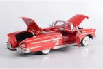 Motor Max 1:24 W/B American Classics 1958 Chevrolet Impala Convertible Diecast Vehicle for unisex-children, Red - Image 5