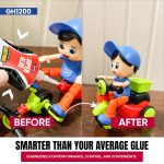 Micro Precise Super Glue Gel 6g x 2 PCs Ultimate Micro-Dispensing for No-Mess Repairs, Non-Drip Ca Glue, Superglue Gel Multipack Bonds in Seconds - Image 7
