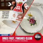 Micro Precise Super Glue Gel 6g x 2 PCs Ultimate Micro-Dispensing for No-Mess Repairs, Non-Drip Ca Glue, Superglue Gel Multipack Bonds in Seconds - Image 9