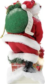 Department 56 Possible Dreams Christmas Traditions Santa Please Stop Here Light Up Figurine, 10.5 Inch, Multicolor - Image 3