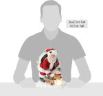 Department 56 Possible Dreams Christmas Traditions Santa Please Stop Here Light Up Figurine, 10.5 Inch, Multicolor - Image 6