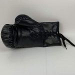 Autographed/Signed Mike Tyson Black Everlast Boxing Glove Athlete Hologram COA - Image 4