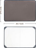 Tektalk Jigsaw Puzzle Board Portable Puzzle Mat with Dustproof Cover for Puzzle Storage Saver, Non-Slip Surface, Up to 1000 Pieces (Gray) - Image 6