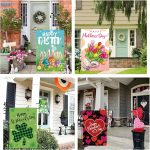 Seasonal Garden Flags Set of 12, Double Sided 12x18 Inch Yard Flags | Spring Summer Fall Winter & Holiday Outdoor Decor, 4th of July, Thanksgiving, Halloween, Christmas for All Seasons - Image 7