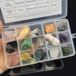 Rock & Mineral Collection Kit for Adults and Kids Natural Rocks for Tumbling Polishing Gemstone Raw Crystals Rough Stones for Wicca & Reiki (15Pcs) - Image 3