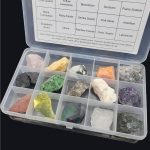 Rock & Mineral Collection Kit for Adults and Kids Natural Rocks for Tumbling Polishing Gemstone Raw Crystals Rough Stones for Wicca & Reiki (15Pcs) - Image 4