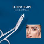 3Pcs Professional Scissor Tweezers with Handles | Stainless Steel, Larger Grabbing Surface Area, Precision Eyebrow Tweezers, for Women and Men Facial Hair, No Hair Breakage - Image 4