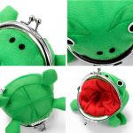 COSTOYFUN Cosplay Anime Frog Plush Coin Purse Exquisite Compact Cute Mini Wallet - Image 3
