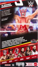 Mattel WWE Elite El Grande Americano Action Figure & Accessories | Series #126 Set, 6-inch Collectible El Grande Americano with 25 Articulation Points & Swappable Hands​ - Image 7