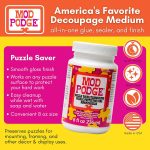 Mod Podge Puzzle Saver (8-Ounce), CS15068, White - Image 3