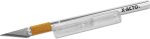 X-ACTO #1 Z-Series Precision Utility Knife, Metal, Silver, Aluminum Handle, Includes Safety Cap - For Precise, Fine Cuts - Image 3