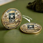 250th Anniversary U.S. Army Commemorative Coin Double-Sided High Relief Design 1775-2025 Military Collector Coin Veteran Gift Patriotic Metal Challenge Coin (Army) - Image 5