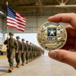 250th Anniversary U.S. Army Commemorative Coin Double-Sided High Relief Design 1775-2025 Military Collector Coin Veteran Gift Patriotic Metal Challenge Coin (Army) - Image 6