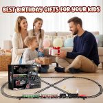 Hot Bee Train Set - Train Toys for Boys w/Smokes, Lights & Sound | 3 - Image 3