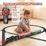 Hot Bee Train Set - Train Toys for Boys w/Smokes, Lights & Sound | 3 - Image 4