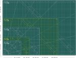 Elan Cutting Mat A3 Green, Self Healing Cutting Mat 12x18 Inch, 5-Ply Craft Board Green, Hobby Board for Crafts 12x18 Inch - Image 6