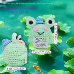 Adorable Mini Handmade Frog Gift for Women,Bestie, Best Friend Forever, Sister Birthday Present | Inspirational Positive Gift Ideas for Christmas, Thanksgiving, Valentine's Day & More - Image 6