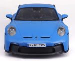 Maisto - 1/18 Scale Model Compatible with Porsche 911 GT3 2022 Die-Cast Scale Model Sports Car Miniature (Blue) - Image 6