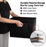2 Pack Comic Book Storage Box with Lid for Modern Age, Collapsible Magazine Organizer with Clear Window, Heavy Duty Case Container Holder, Black - Image 5