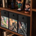 2 Pack Comic Book Storage Box with Lid for Modern Age, Collapsible Magazine Organizer with Clear Window, Heavy Duty Case Container Holder, Black - Image 8