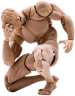 1/12 Scale Male Action Figure Muscle Strong Joint Body 6 inch Super Flexible 16cm Soldier Miniature Action Figure Body Doll Collectible Toy Model Gift (Pale Skin) - Image 3