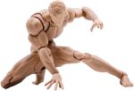 1/12 Scale Male Action Figure Muscle Strong Joint Body 6 inch Super Flexible 16cm Soldier Miniature Action Figure Body Doll Collectible Toy Model Gift (Pale Skin) - Image 5