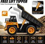 Remote Control Dump Truck RC Truck Construction Vehicle Truck Toys with Rechargeable Battery for Toddlers Kids Boys and Girls - Image 4
