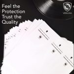 12″ Premium Vinyl Record Inner Sleeves (100 Pack) | Anti-Static HDPE Rice Paper, Durable Clear Acid-Free, Protects from Moisture, Dust & Scratches, Premium LP Covers - Image 3