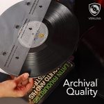 12″ Premium Vinyl Record Inner Sleeves (100 Pack) | Anti-Static HDPE Rice Paper, Durable Clear Acid-Free, Protects from Moisture, Dust & Scratches, Premium LP Covers - Image 5