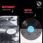 12″ Premium Vinyl Record Inner Sleeves (100 Pack) | Anti-Static HDPE Rice Paper, Durable Clear Acid-Free, Protects from Moisture, Dust & Scratches, Premium LP Covers - Image 6