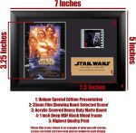 FilmCells Star Wars Episode IV A New Hope Authentic 35mm Film Cell Special Edition Display, Black, 7x5 - Image 6
