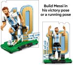 LEGO Editions Lionel Messi – Soccer Legend - Building Set for Boys & Girls, Ages 12+ - Collectible Soccer Gift with Plaque - Kids Bedroom or Shelf Decor - 43015 - Image 4