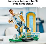 LEGO Editions Lionel Messi – Soccer Legend - Building Set for Boys & Girls, Ages 12+ - Collectible Soccer Gift with Plaque - Kids Bedroom or Shelf Decor - 43015 - Image 5