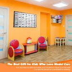 Suzile 1/64 Diecast Acrylic Display Case Car Wall Case Diecast Model Display Clear Wheels Storage Cabinet Car Rack (23.5 x 15 x 2 Inch) - Image 7